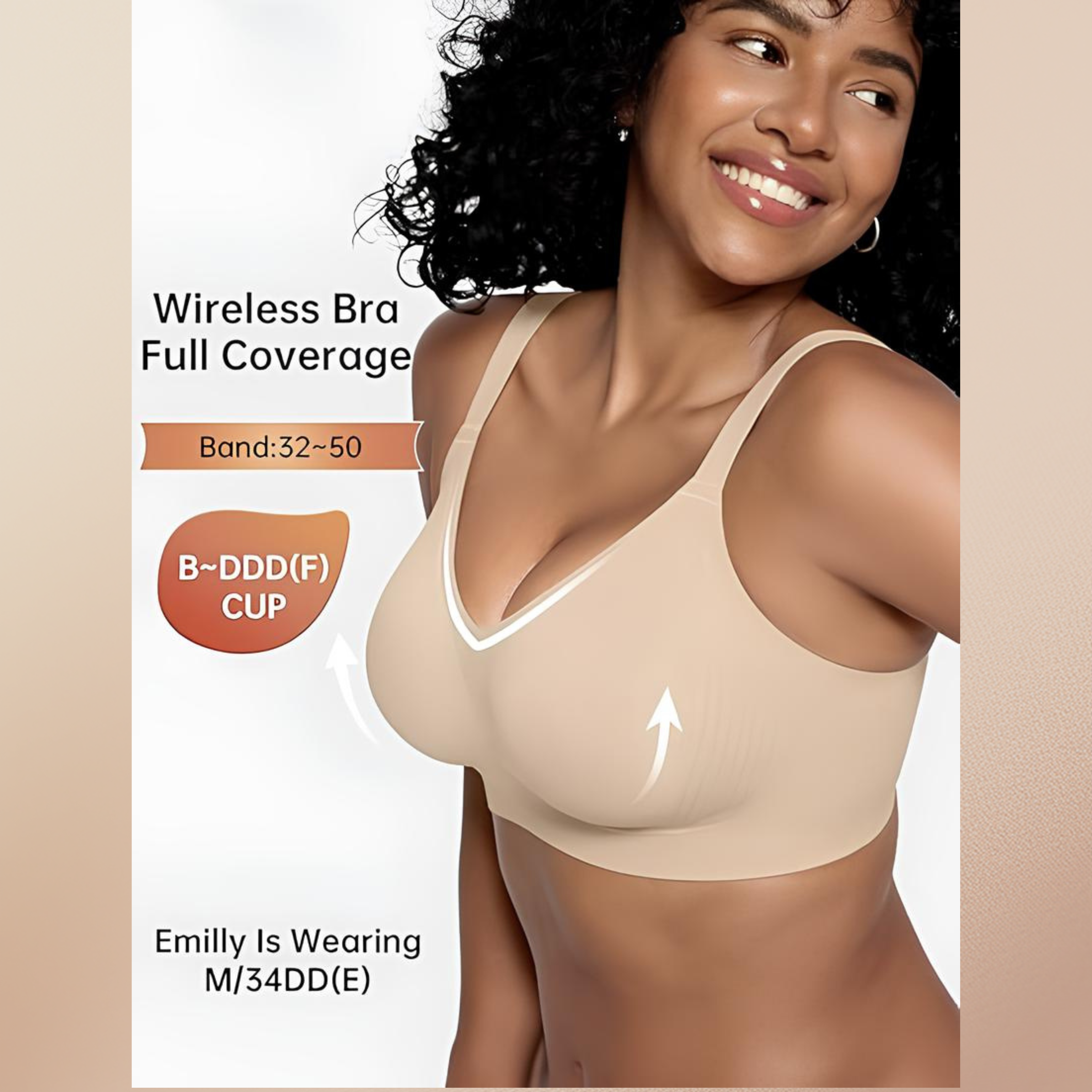 Femnic™ Wirefree Jelly Bras -Full Coverage